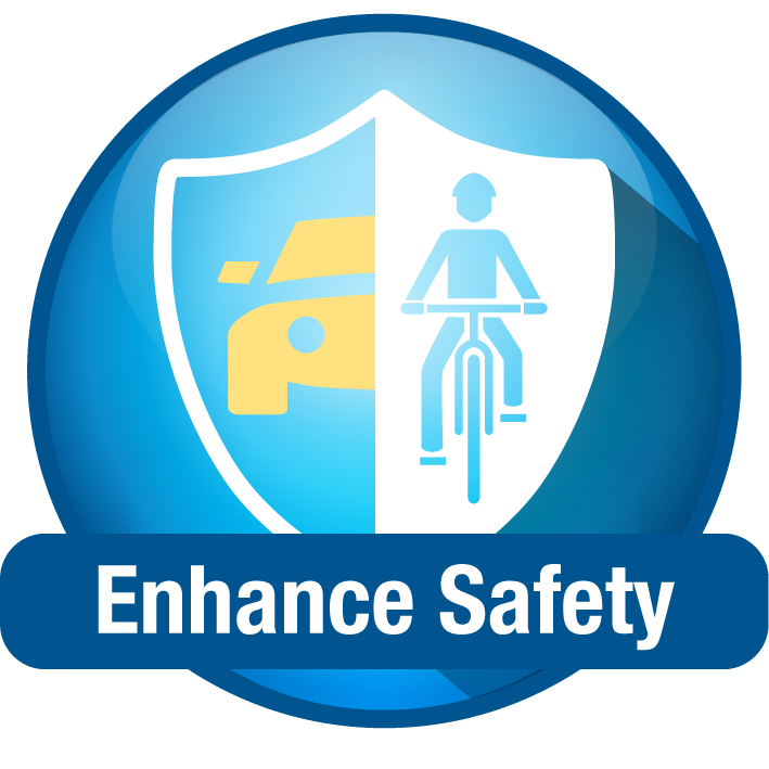 Logo for enhance safety