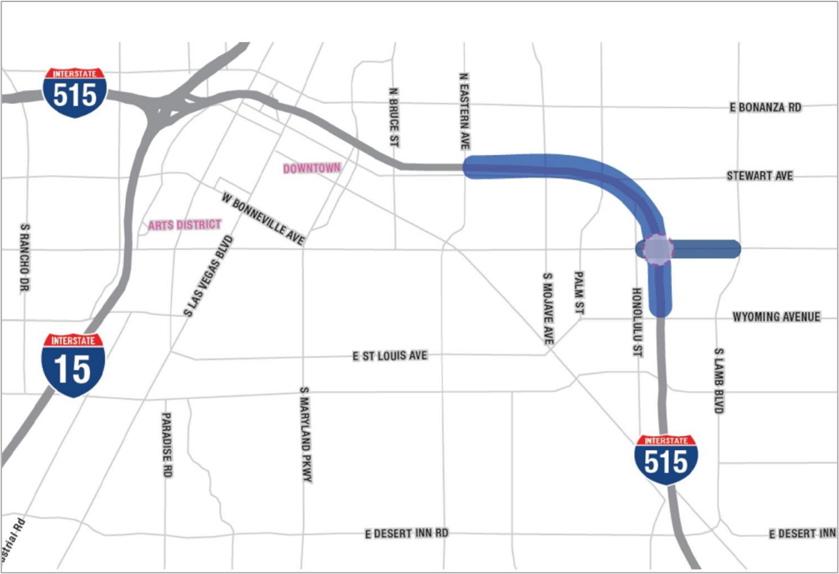 515 Charleston Project Area Map