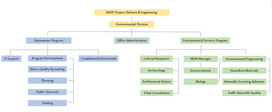 Updated Environmental Division Org Chart - Small