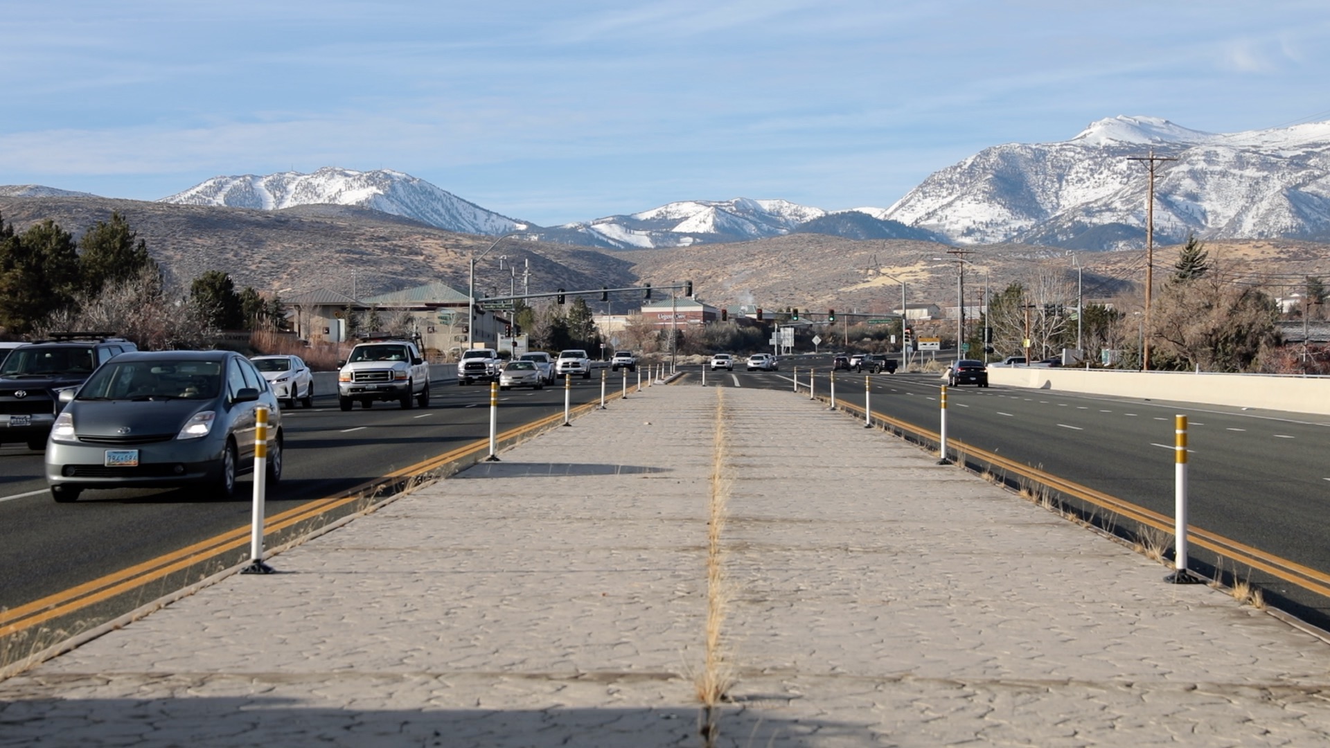 Road with cars on it