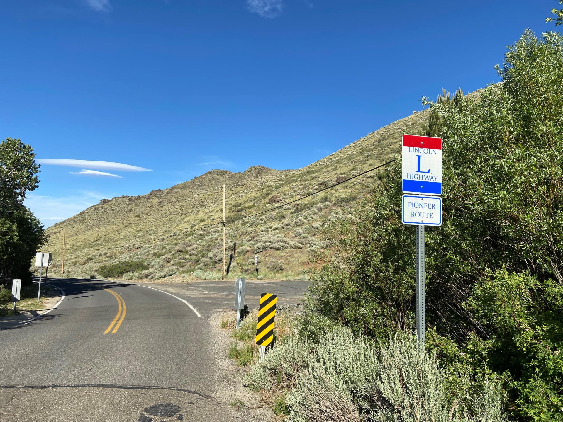 Image of the Lincoln Highway in Carson City, Nevada